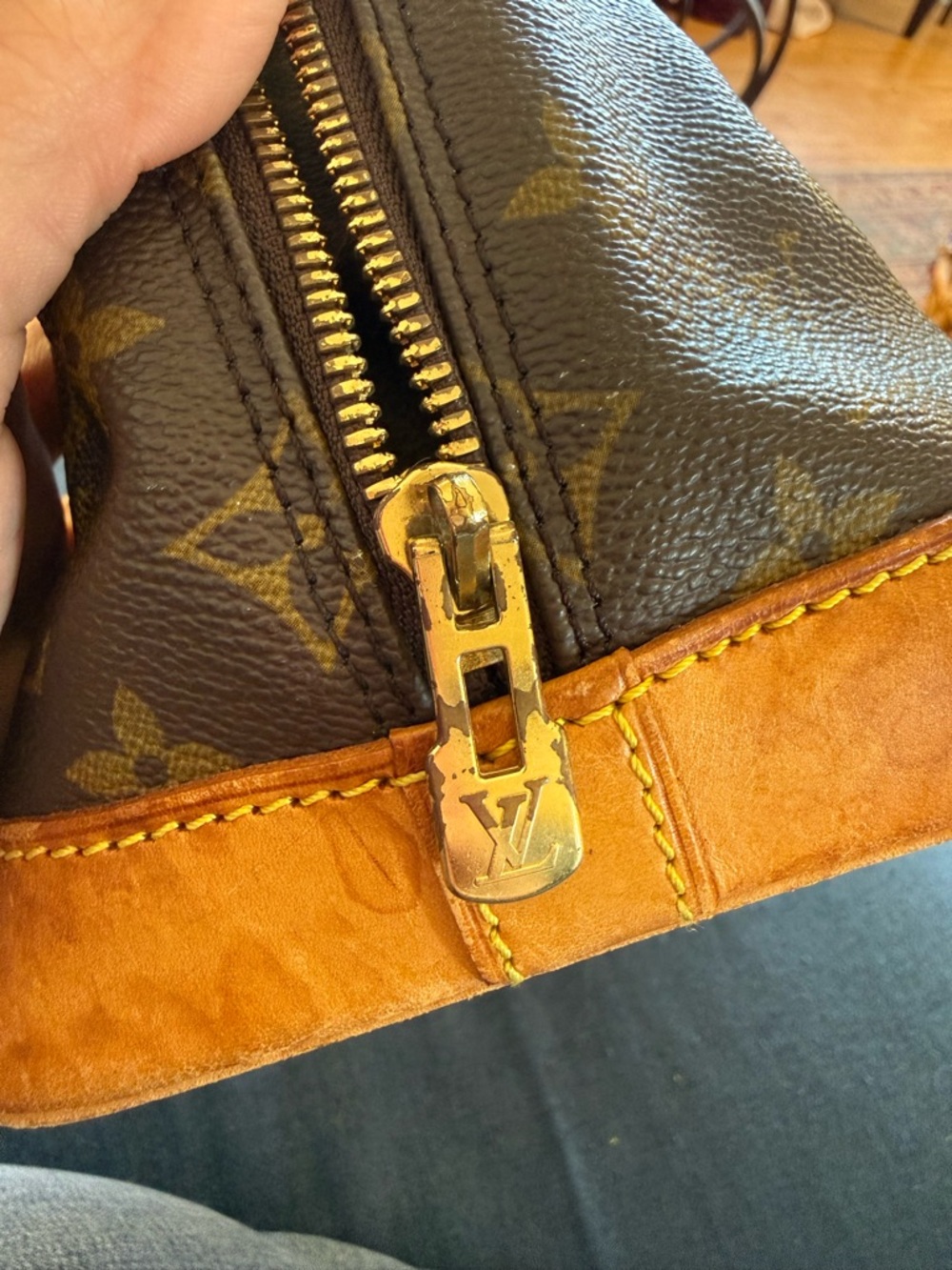 AUTHENTIC ALMA SATCHEL LOUIS VUITTON - Picture 7 of 7